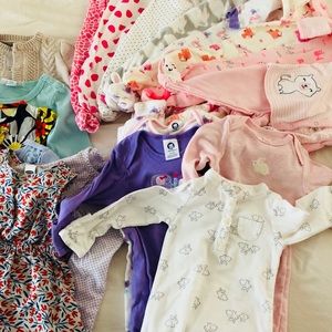 3-6 Month Old Baby Girls Clothing.